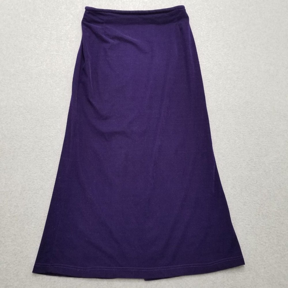 The‎ Silver Connection Dorothy Schoelen Skirt Womens Medium Purple Velvet 29x35